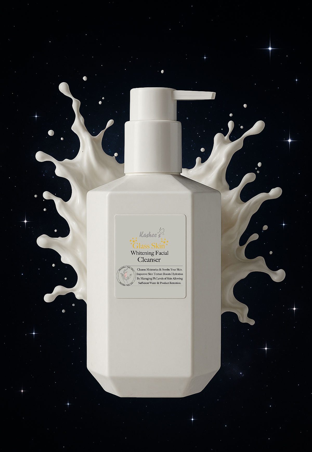 Kashees Glass Skin Whitening Facial Cleanser
